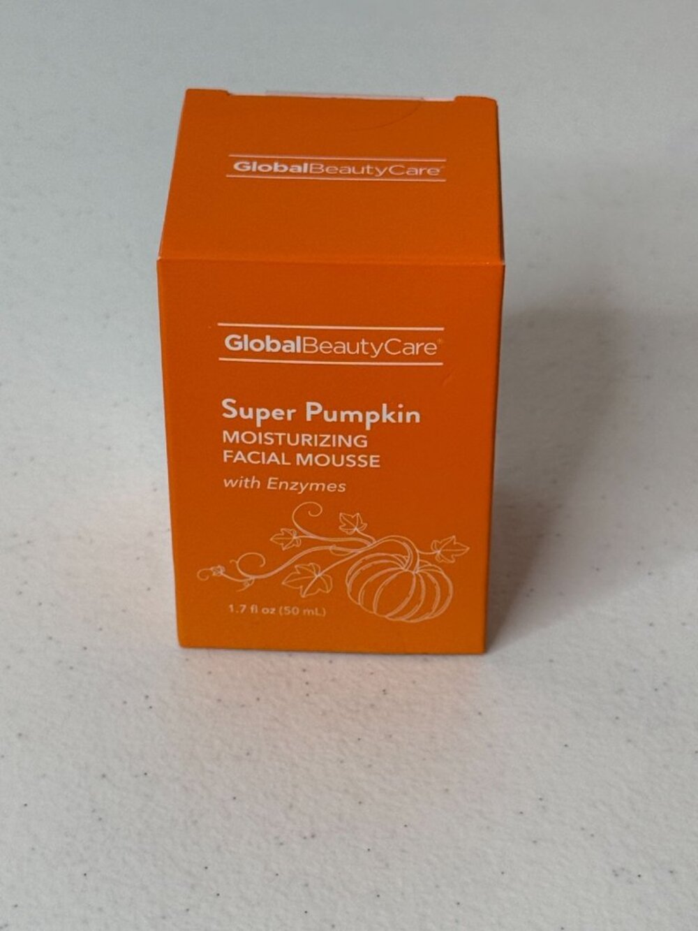 Global Beauty Care Super Pumpkin Facial Mousse Enzymes 1.7 oz New